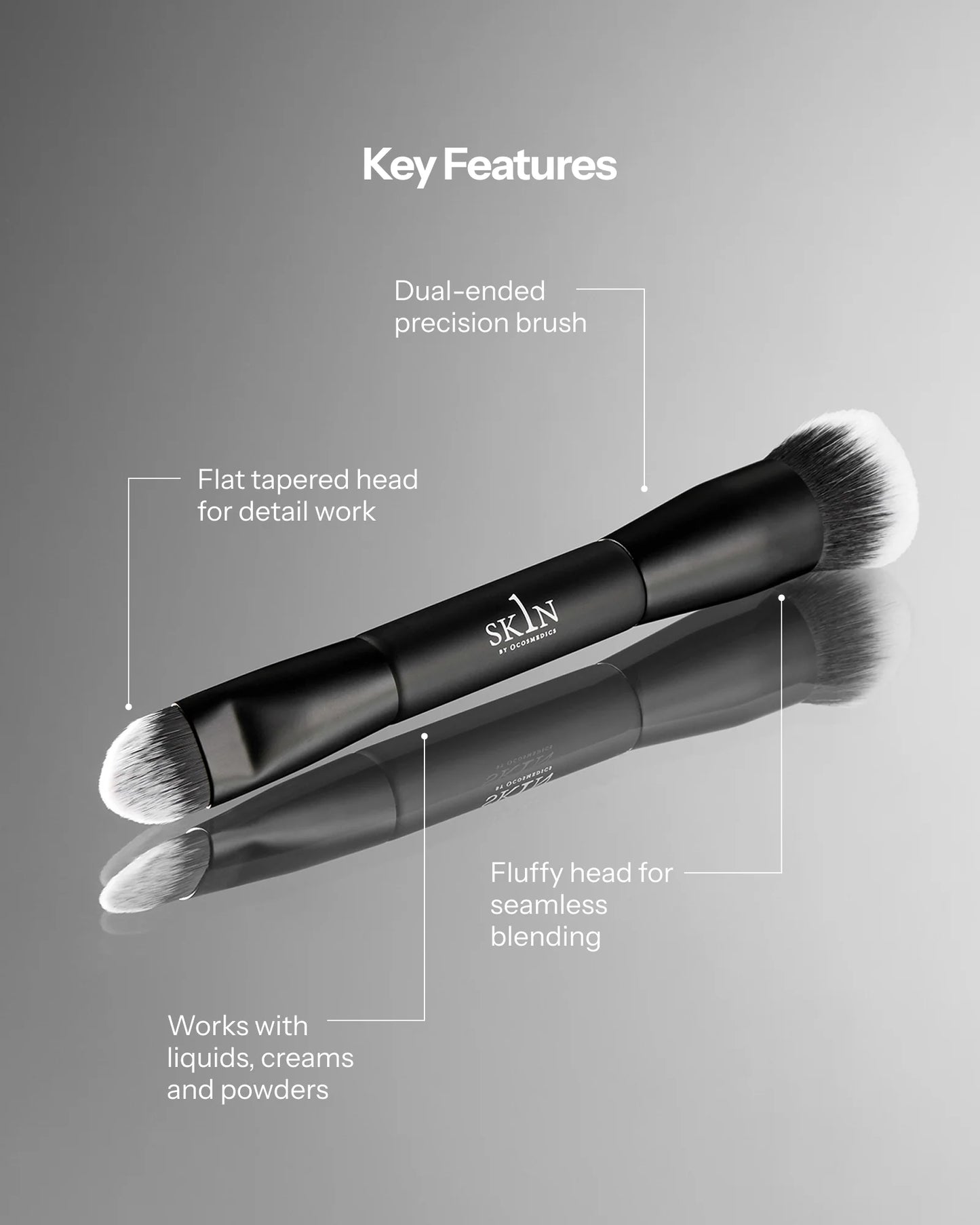 1Skin Ultimate Dual Makeup Brush
