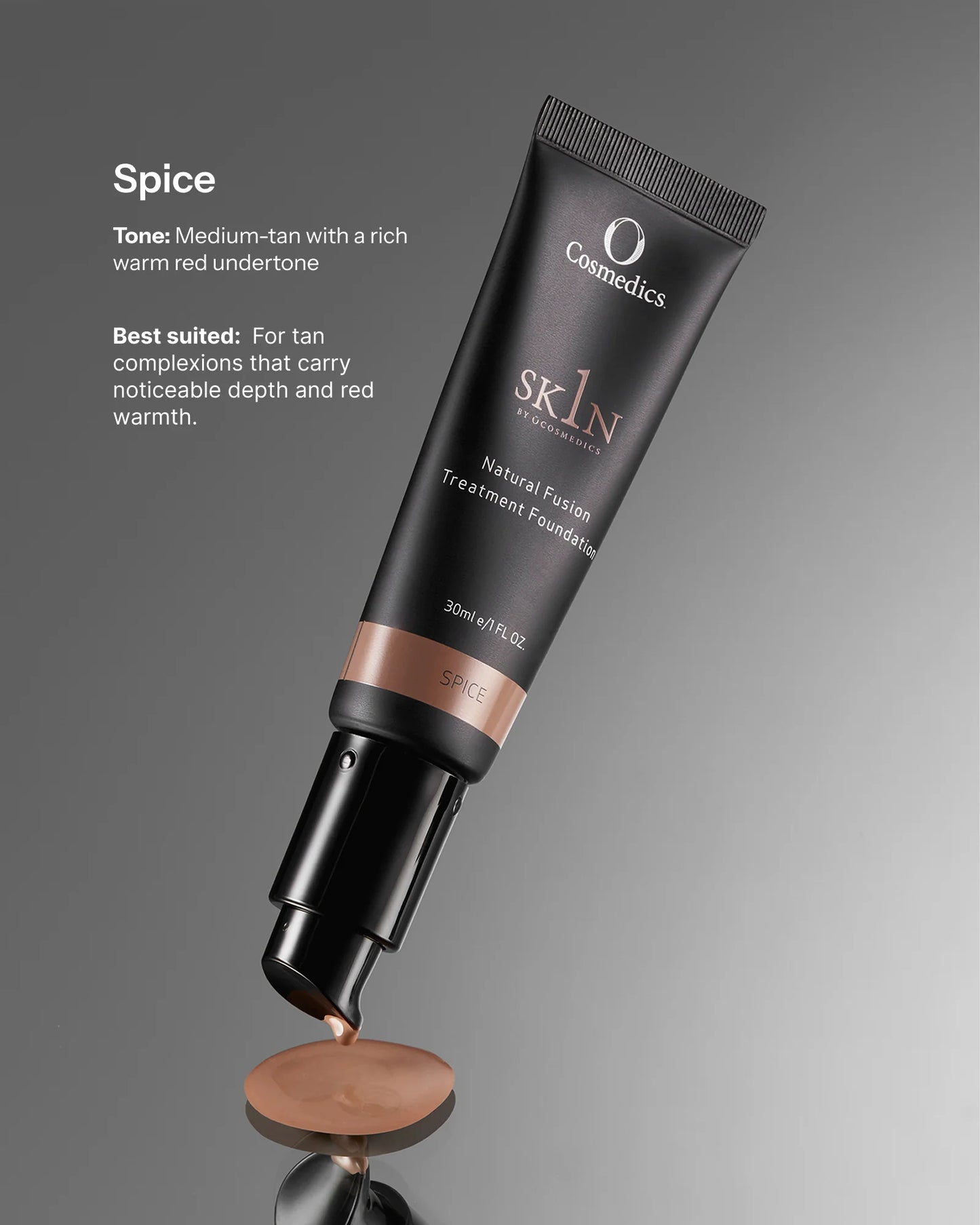 1Skin Treatment foundation - Spice
