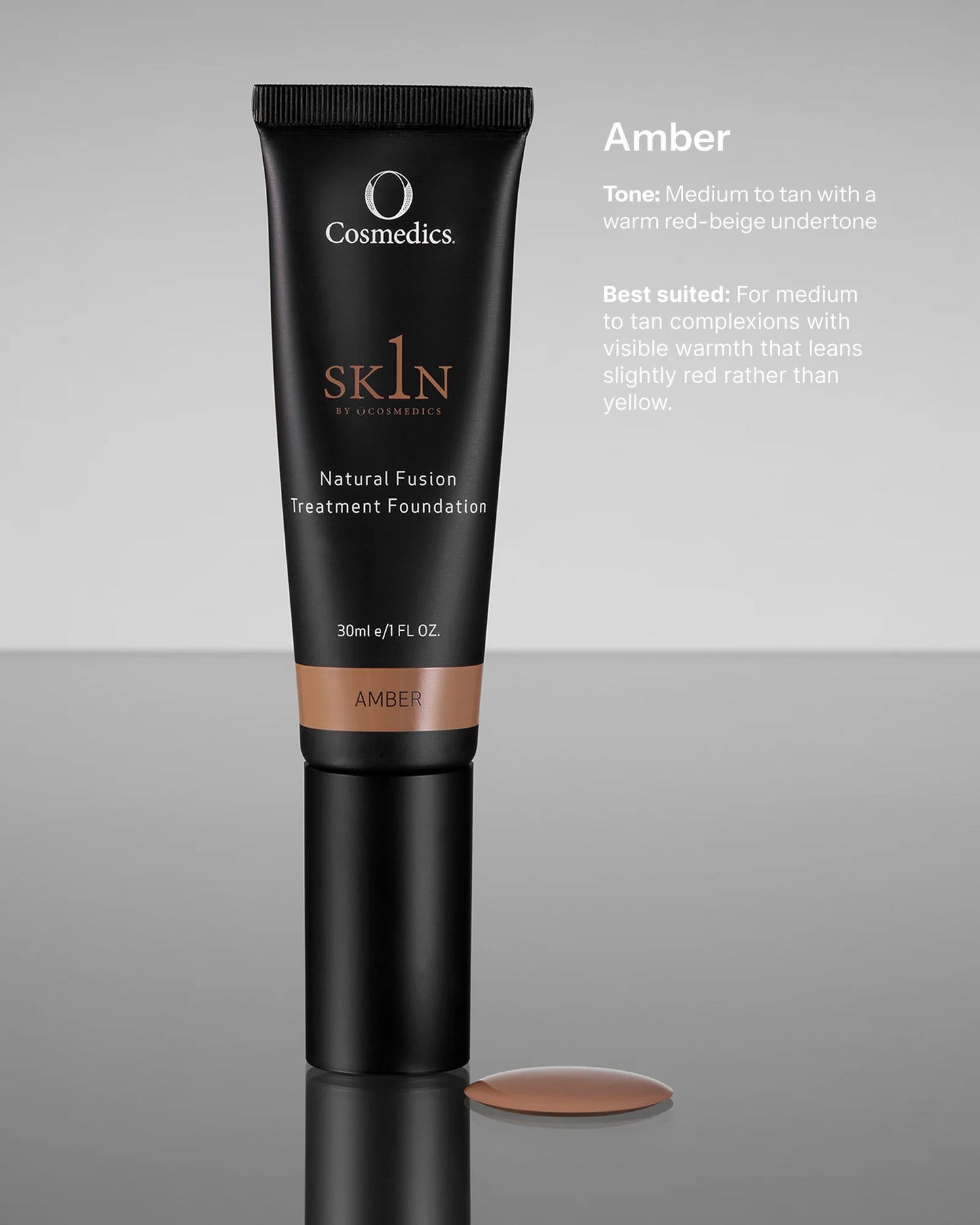 1Skin Treatment foundation - Amber
